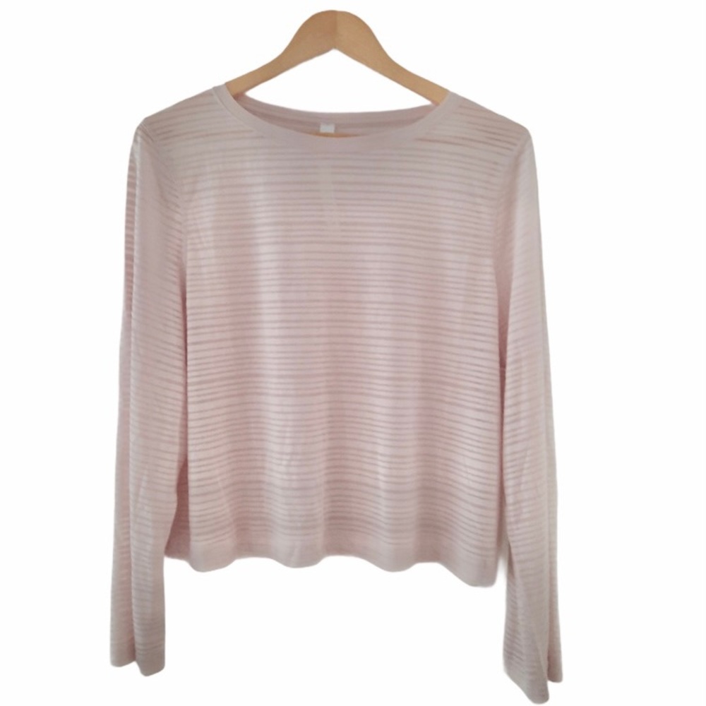 Lululemon Clear and Present Misty Pink Long Sleeve